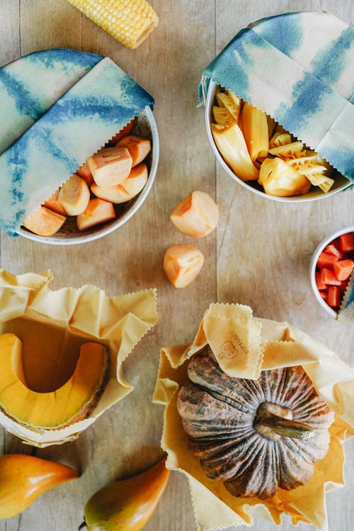 Essentials Beeswax Wraps 5 & 9 Pack
