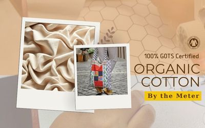 Calling All Makers! GOTS Organic Cotton Now Available