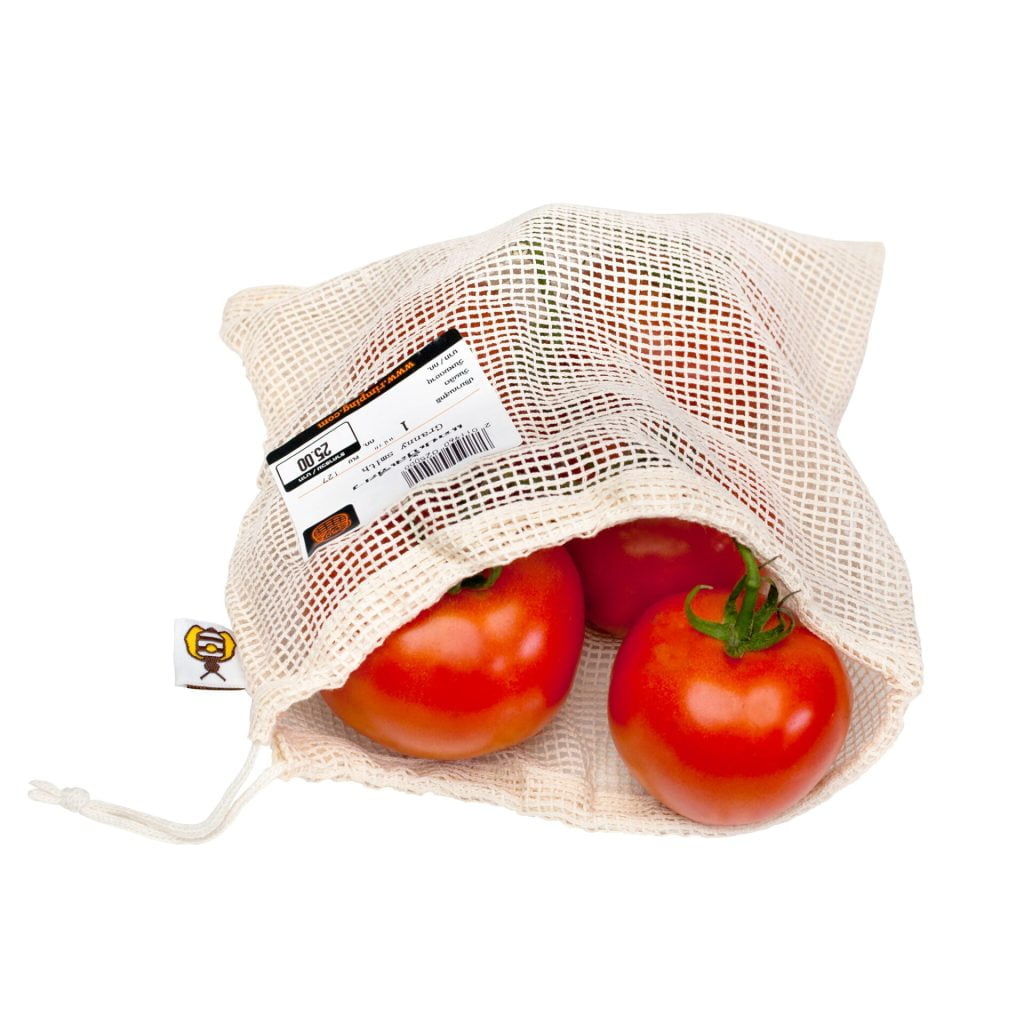 Mesh Bags with Tomatos